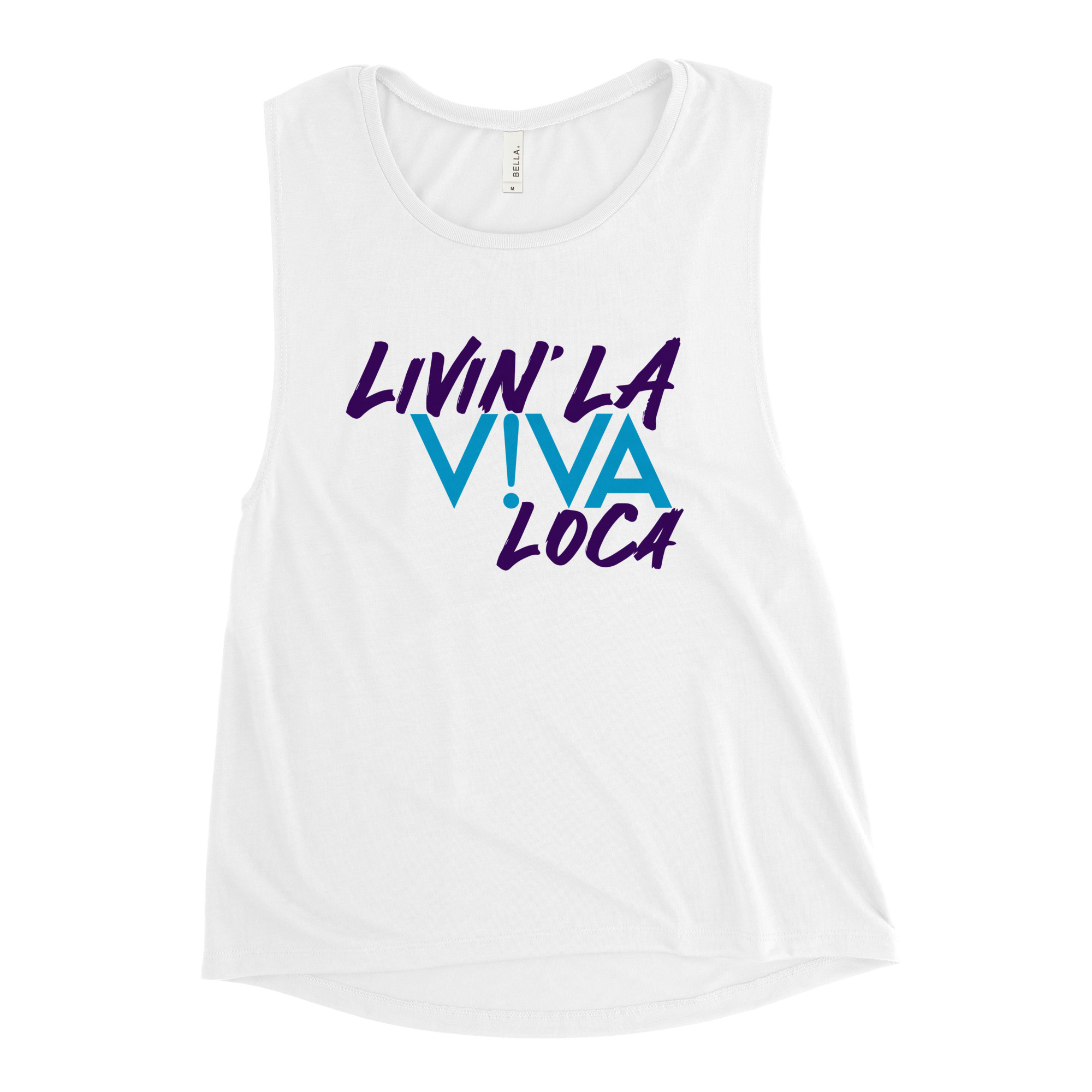 Ladies’ La Viva Loca Muscle Tank - Image 2