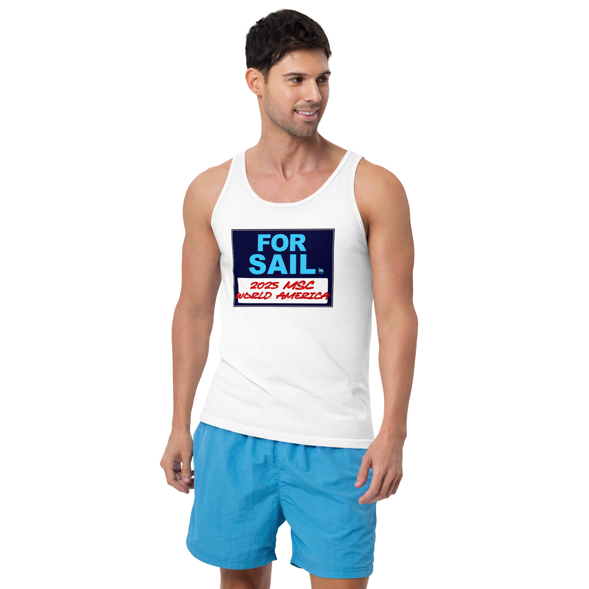 4 SAIL: WORLD AMERICA – Men's Tank Top
