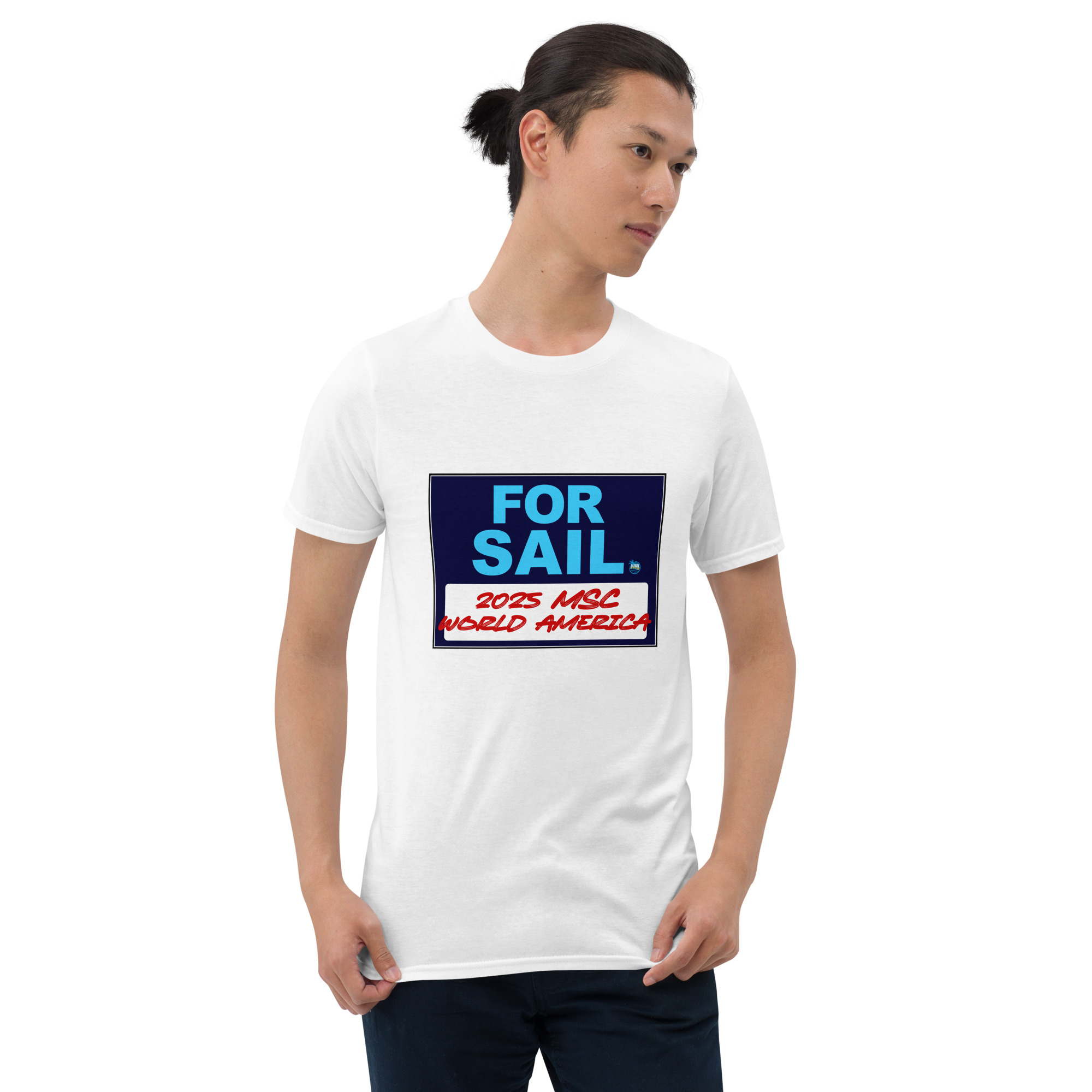 4 SAIL: WORLD AMERICA – Short-Sleeve Unisex T-Shirt - Image 2