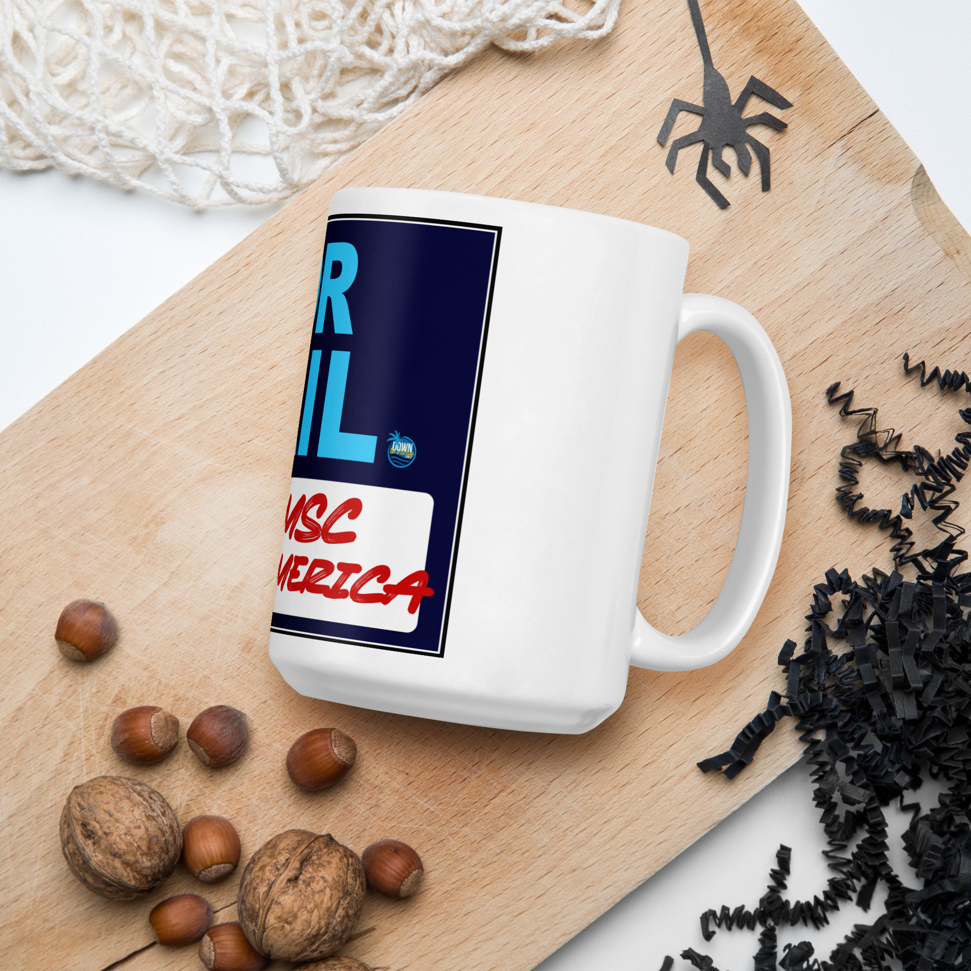 4 SAIL: WORLD AMERICA – White glossy mug - Image 3